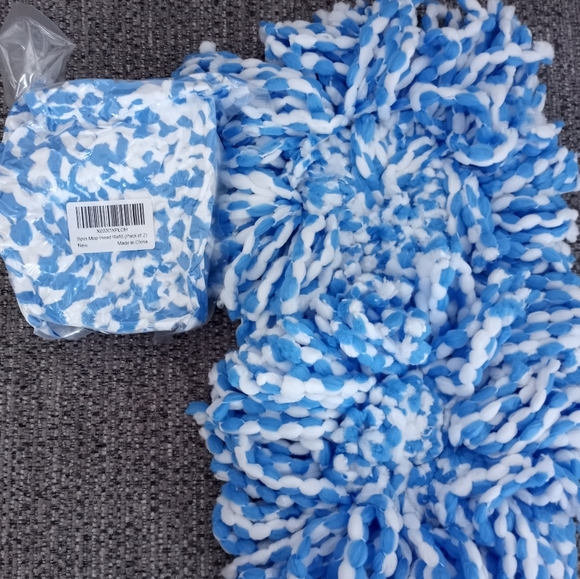 Spin Mop Replace Head for O-Ceda Spinning EasyWring Rinse Clean Mop Refill, 2 PC - Picture 2 of 13
